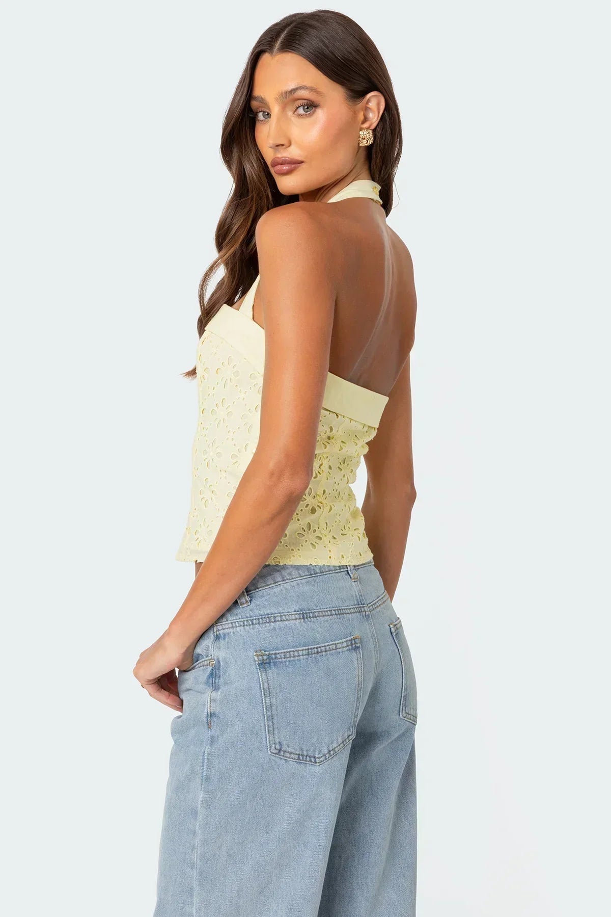 Celia - Top bustier de crochet