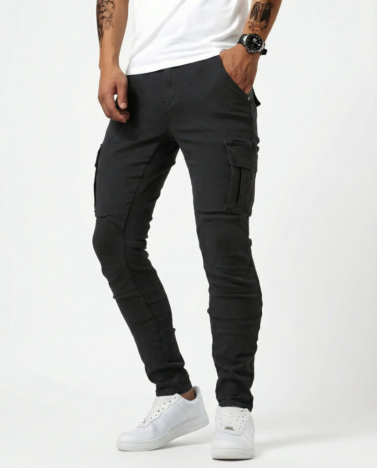 Rocío Ferrer | Pantalon cargo extensible