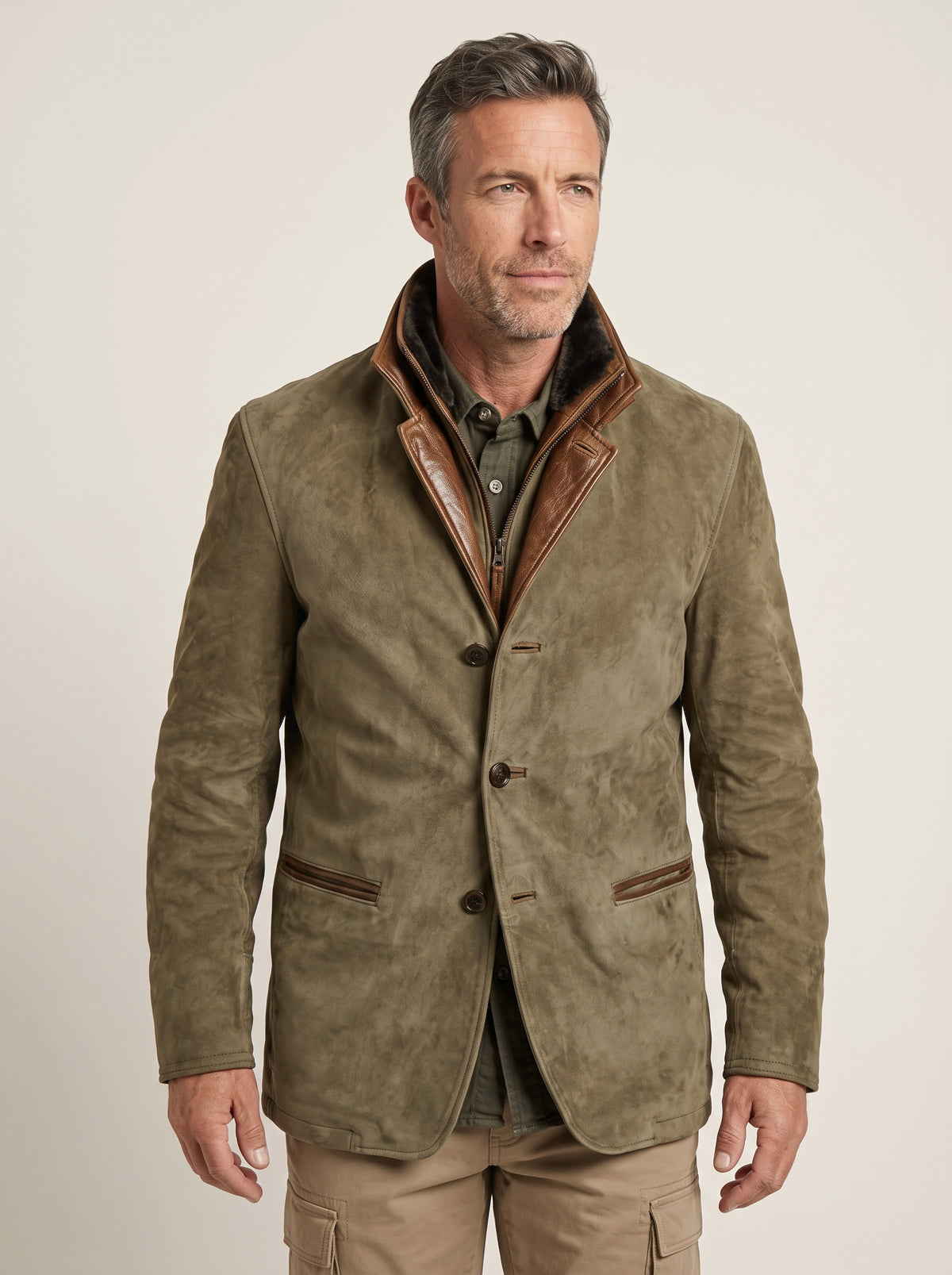 Alessandro | Veste en Cuir Old Money