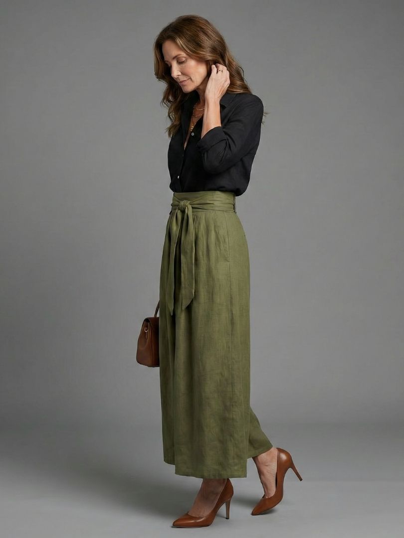 ROCÍO | Conjunto de Dos Piezas con Blusa Vera