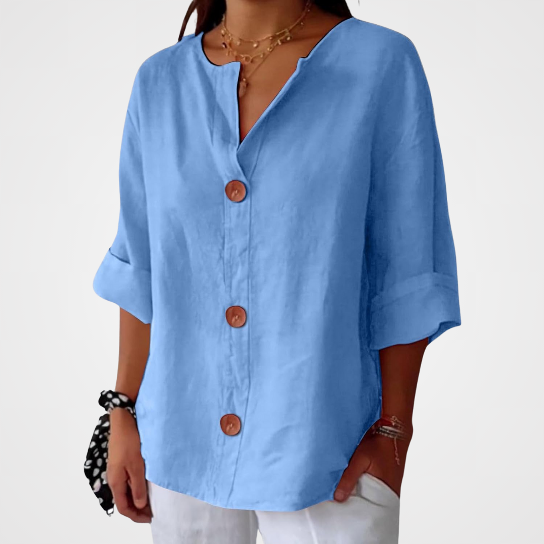 Alba - Blusa de verano holgada