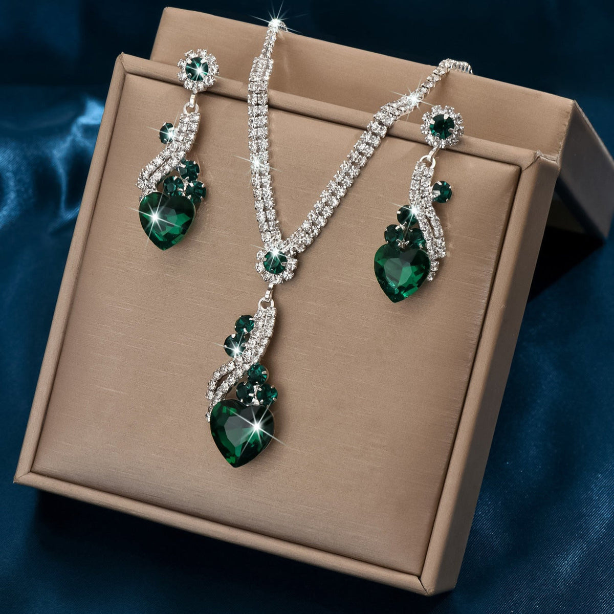Delphine™ | Set Bijoux Zircone Premium