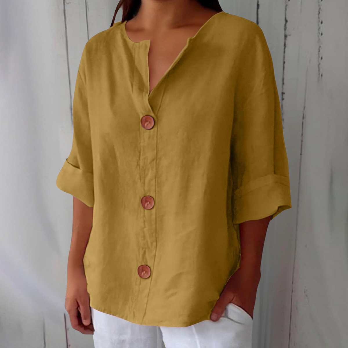 Alba - Blusa de verano holgada