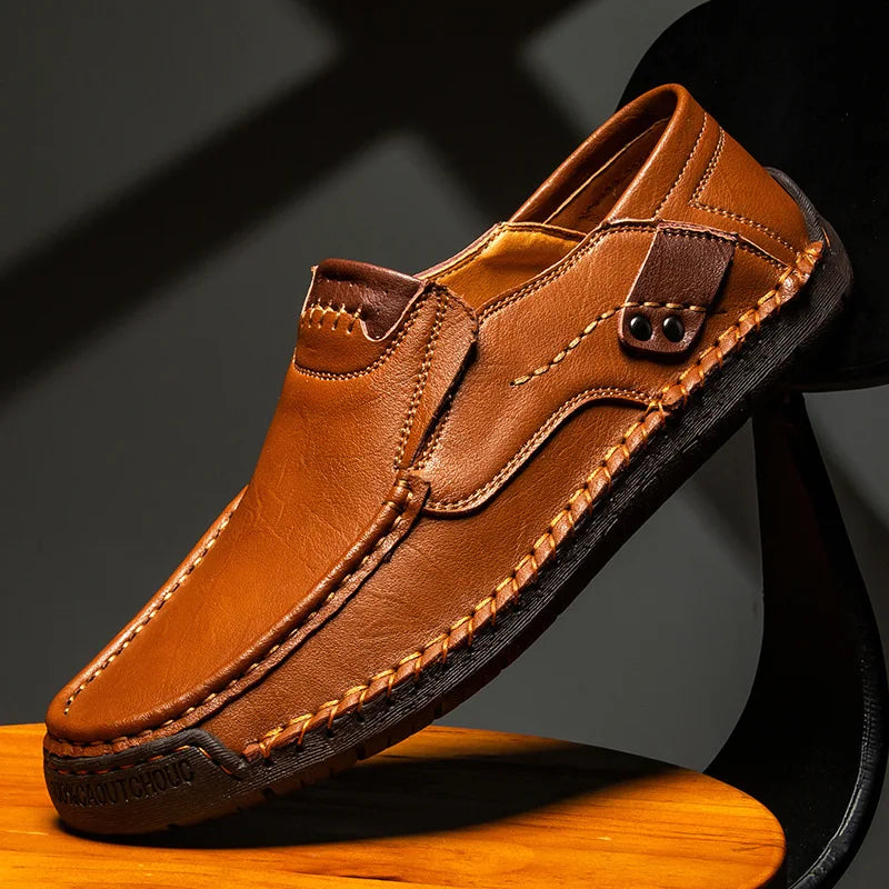 Hugo - Mocasines clásicos de cuero
