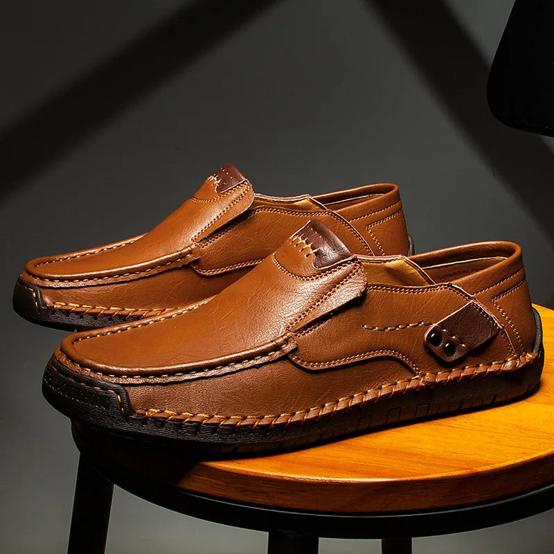 Hugo - Mocasines clásicos de cuero