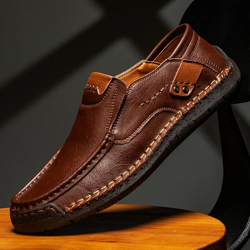 Hugo - Mocasines clásicos de cuero