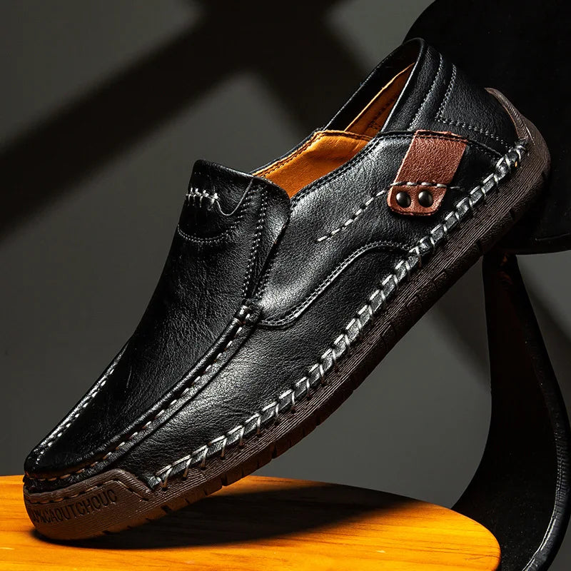 Hugo - Mocasines clásicos de cuero