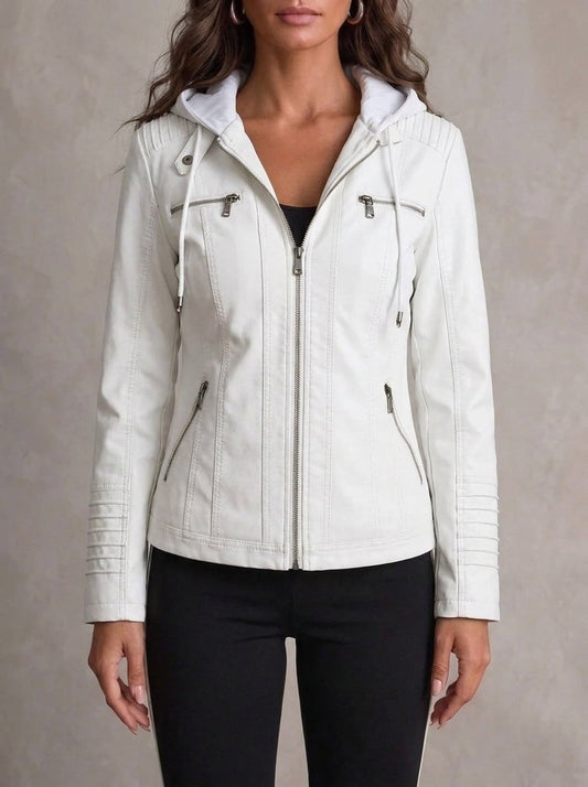 Antonia - Veste en cuir résistante et élégante