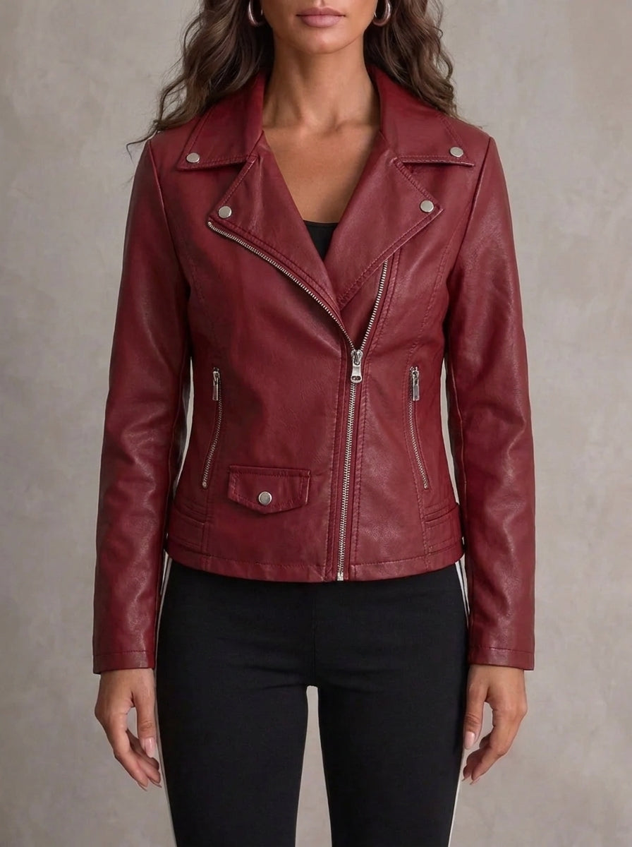 Consuelo - Veste en cuir résistante et élégante