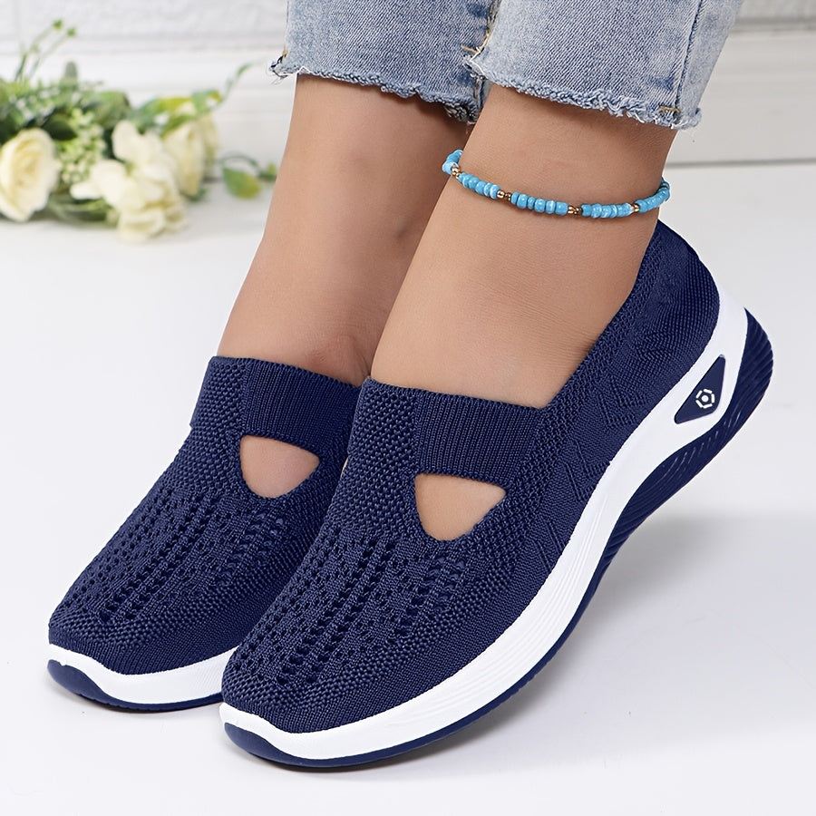 Chaussures de sport faciles à enfiler, confort stable