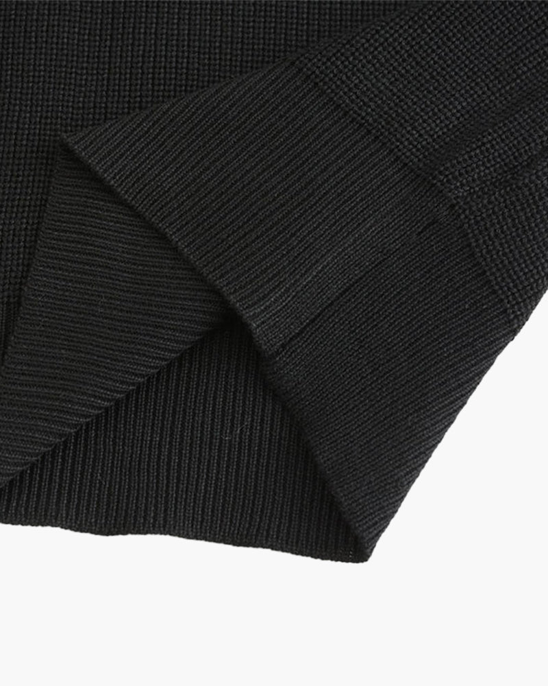 Pull en maille zippé Lugano