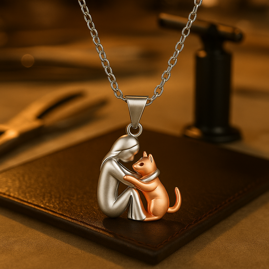 Félicie™ | Collier en Forme de Chat