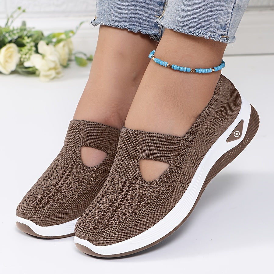 Chaussures de sport faciles à enfiler, confort stable