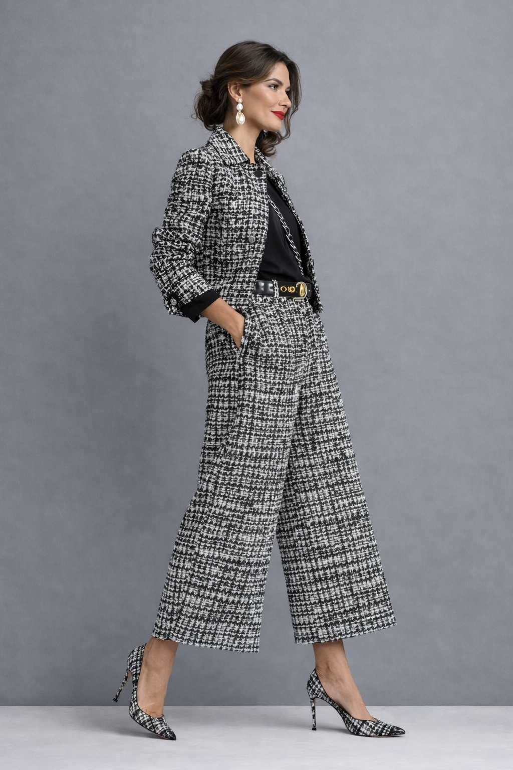 Manon | Conjunto Chic de Blusa y Pantalón
