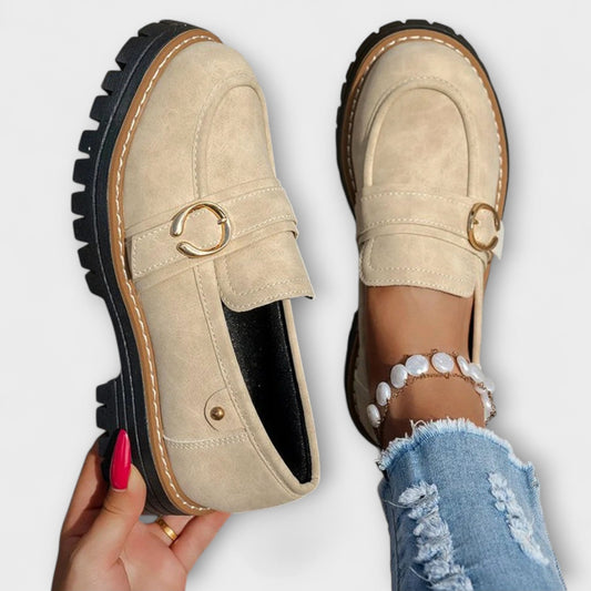 Lorette™ | Mocassins Casual à Bout Rond