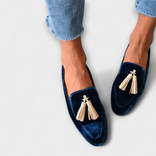 Capucine™ | Mocassins Vintage à Franges
