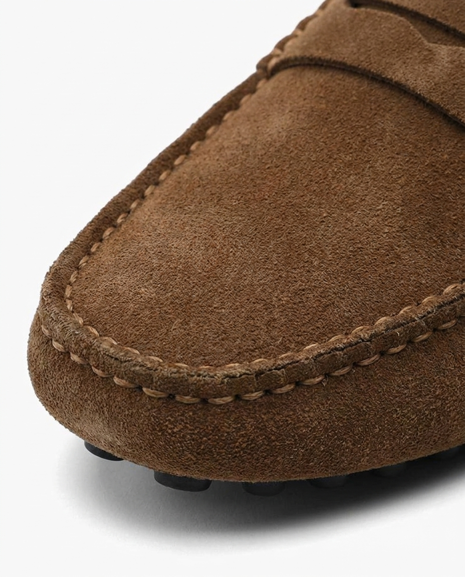 Mocassins Driver en daim Monaco