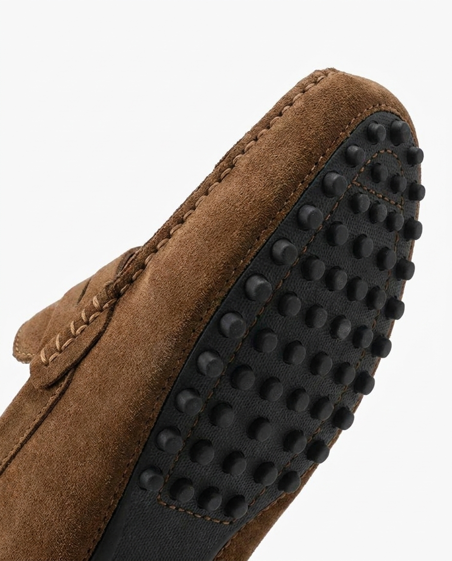 Mocassins Driver en daim Monaco