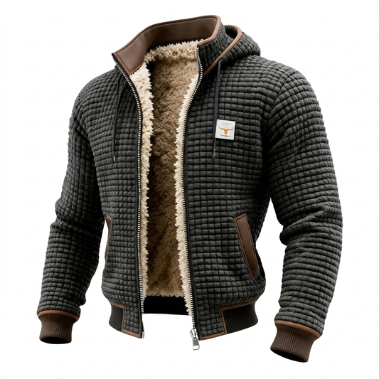 Javier - Veste rétro à capuche
