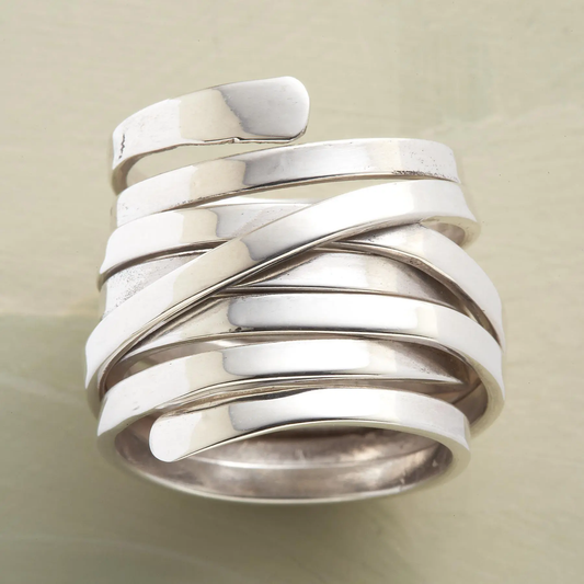 Teresa - Bague vintage élégante en argent