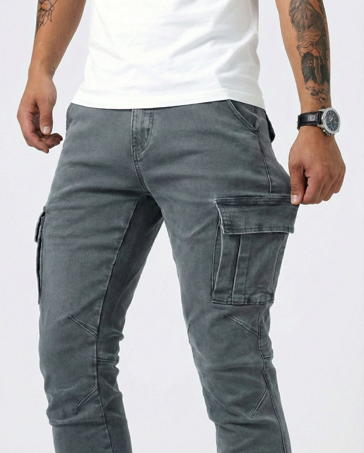 Rocío Ferrer | Pantalon cargo extensible