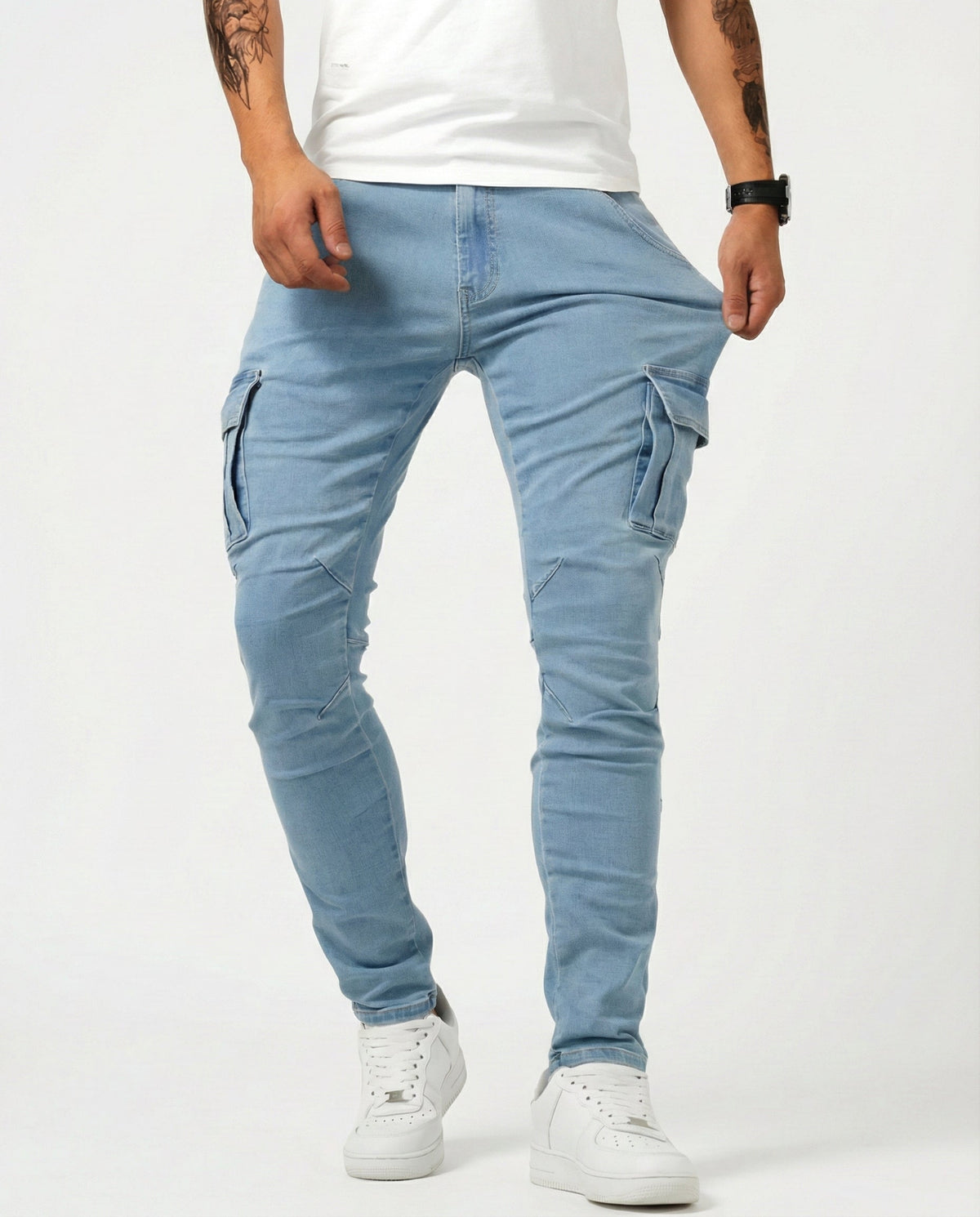 Rocío Ferrer | Pantalon cargo extensible