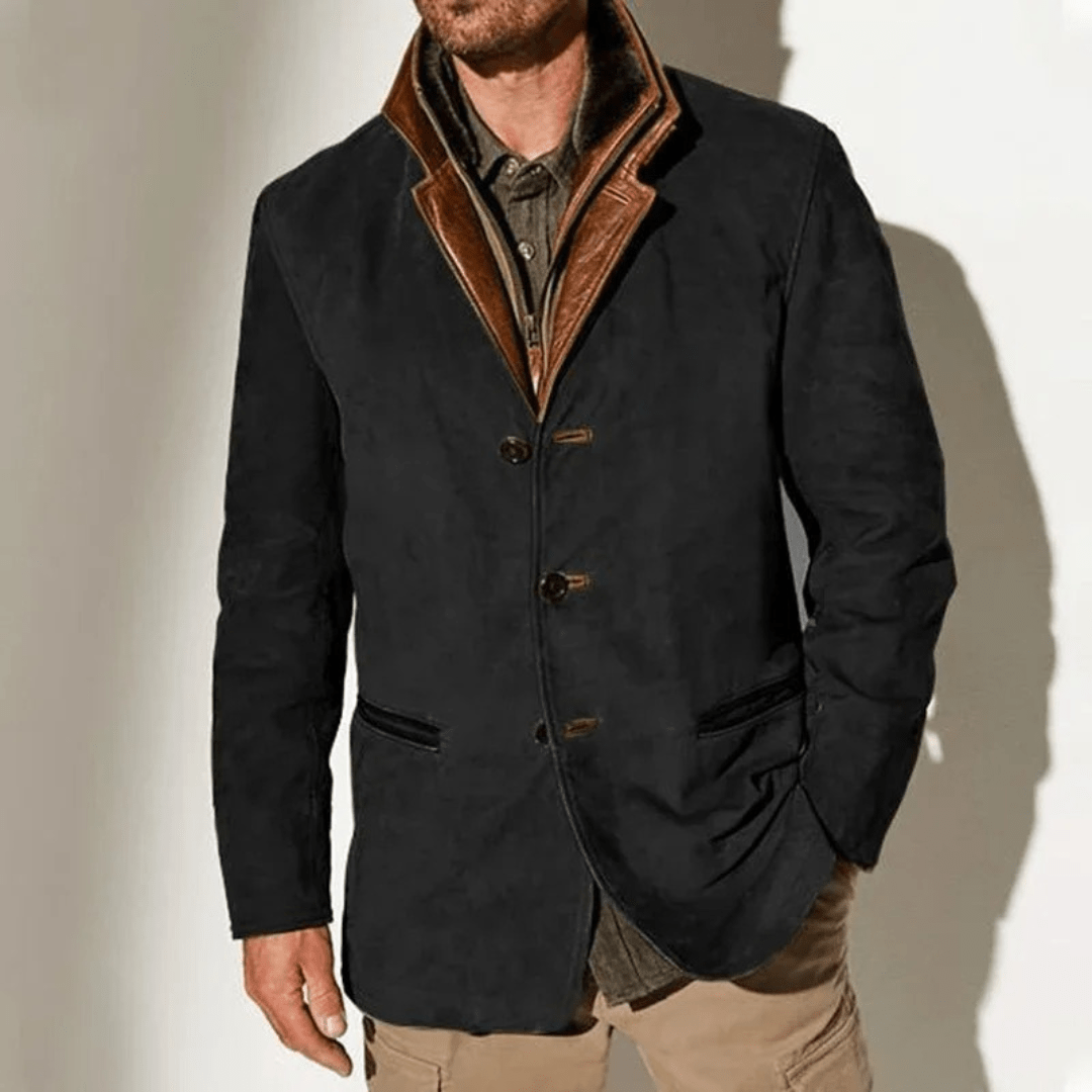 Alessandro | Veste en Cuir Old Money