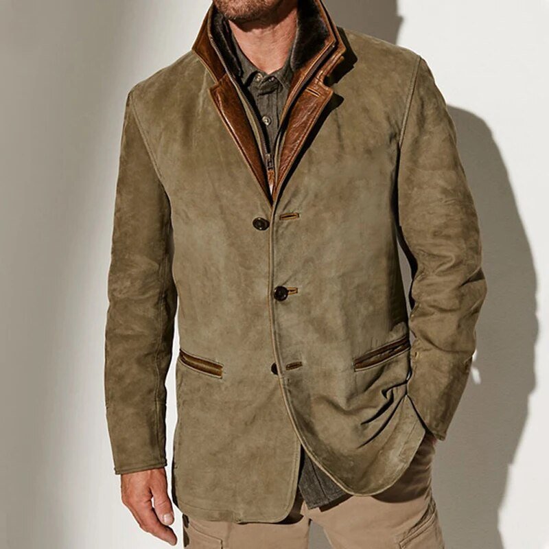 Alessandro | Veste en Cuir Old Money