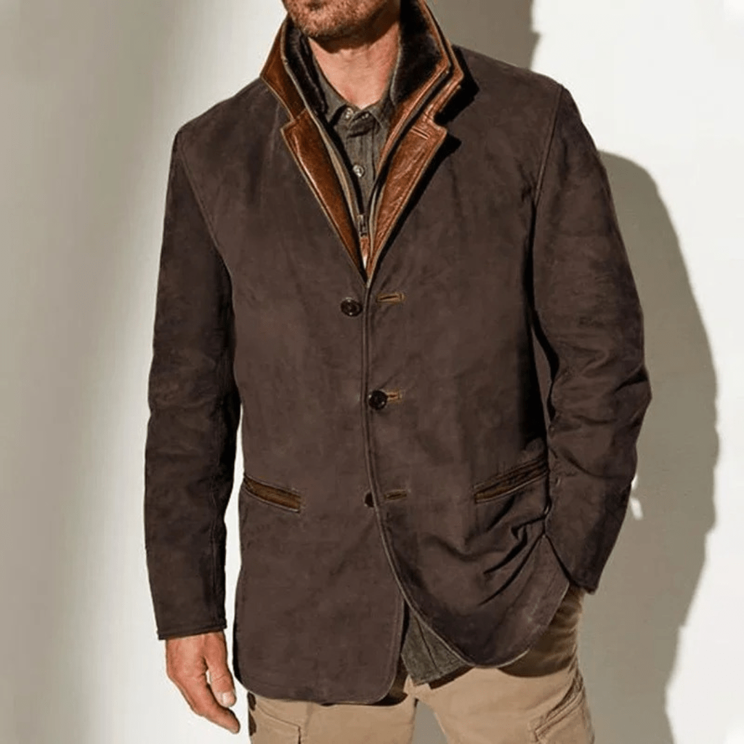 Alessandro | Veste en Cuir Old Money