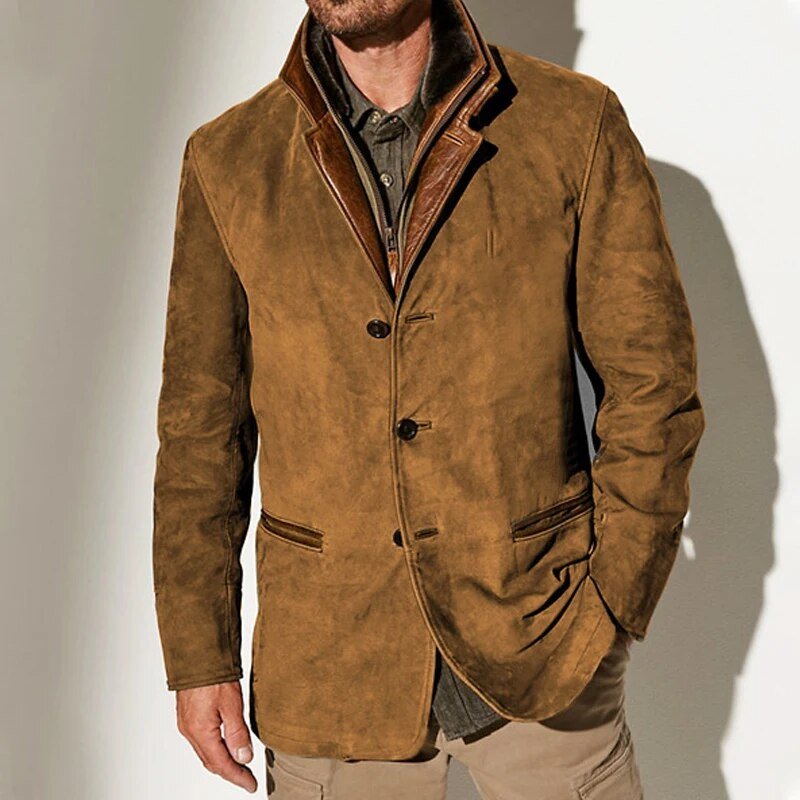 Alessandro | Veste en Cuir Old Money