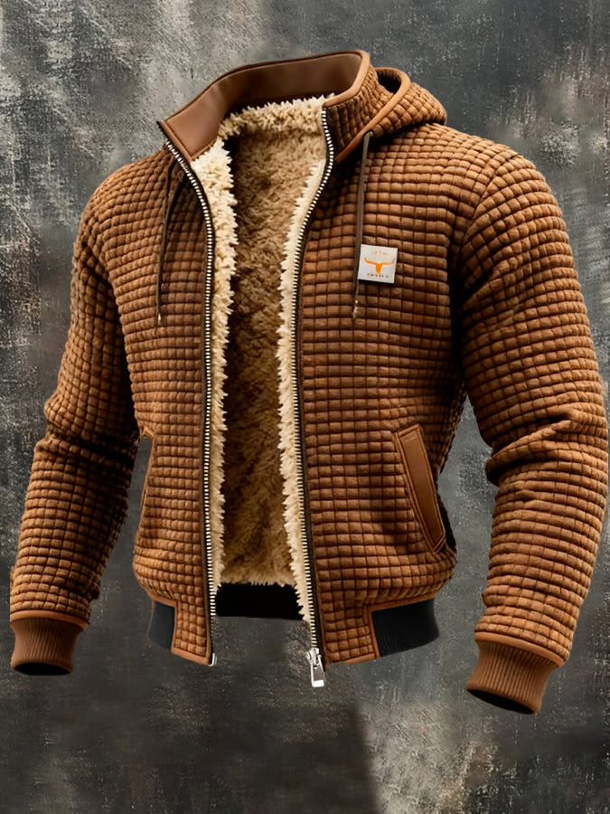 Javier - Chaqueta Retro con Capucha