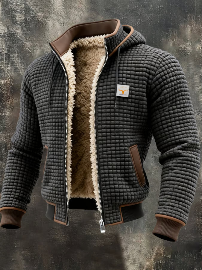 Javier - Chaqueta Retro con Capucha