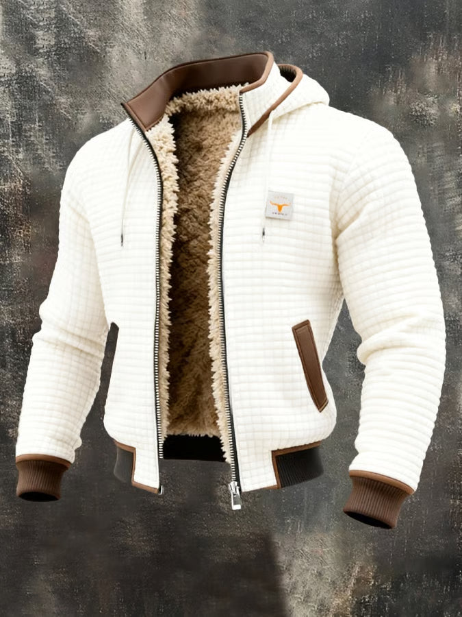 Javier - Chaqueta Retro con Capucha