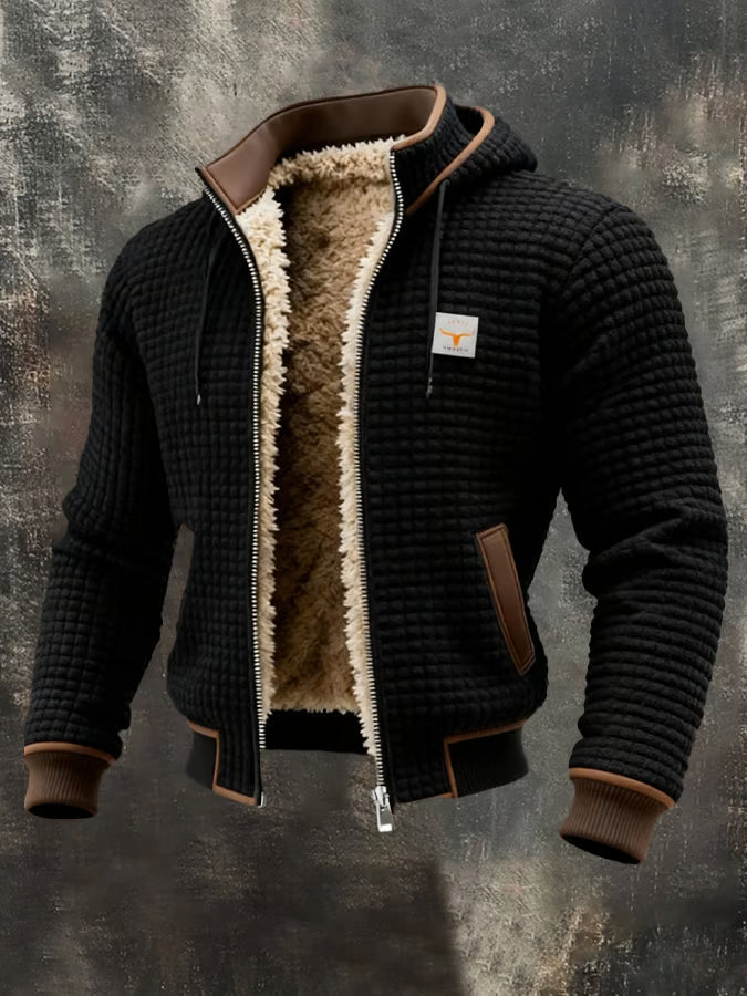 Javier - Chaqueta Retro con Capucha