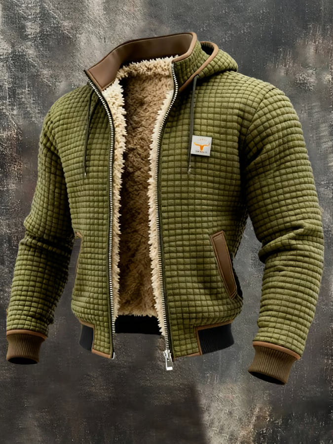 Javier - Chaqueta Retro con Capucha